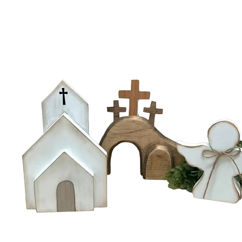 Christmas Blessings: Set of Jesus Ornaments
