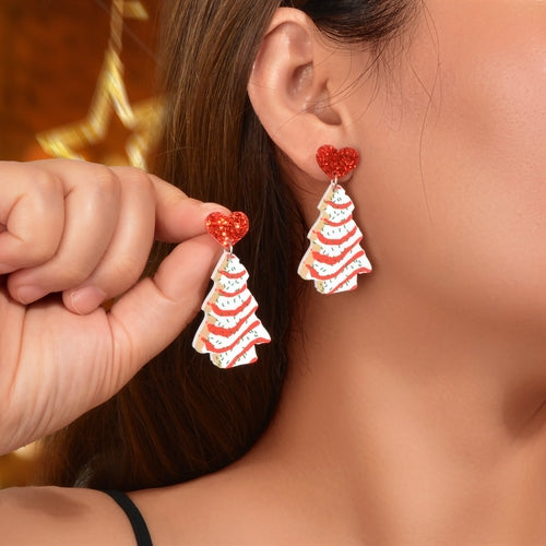 Premium Christmas Tree Earrings