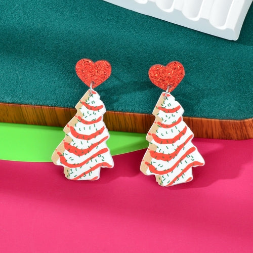 Premium Christmas Tree Earrings