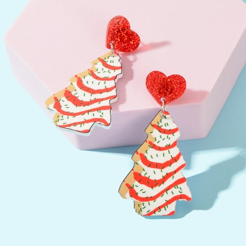 Premium Christmas Tree Earrings