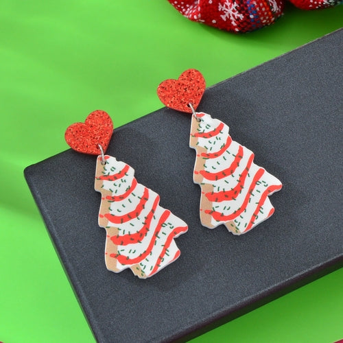 Premium Christmas Tree Earrings