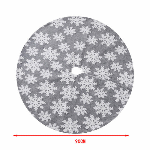 Plush Christmas Tree Bottom Apron